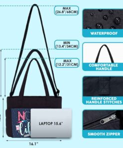 VELYZE Life Crocs Puffy Tote Bag - View 2