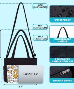 VELYZE Watercolor 2 Puffy Tote Bag - View 2